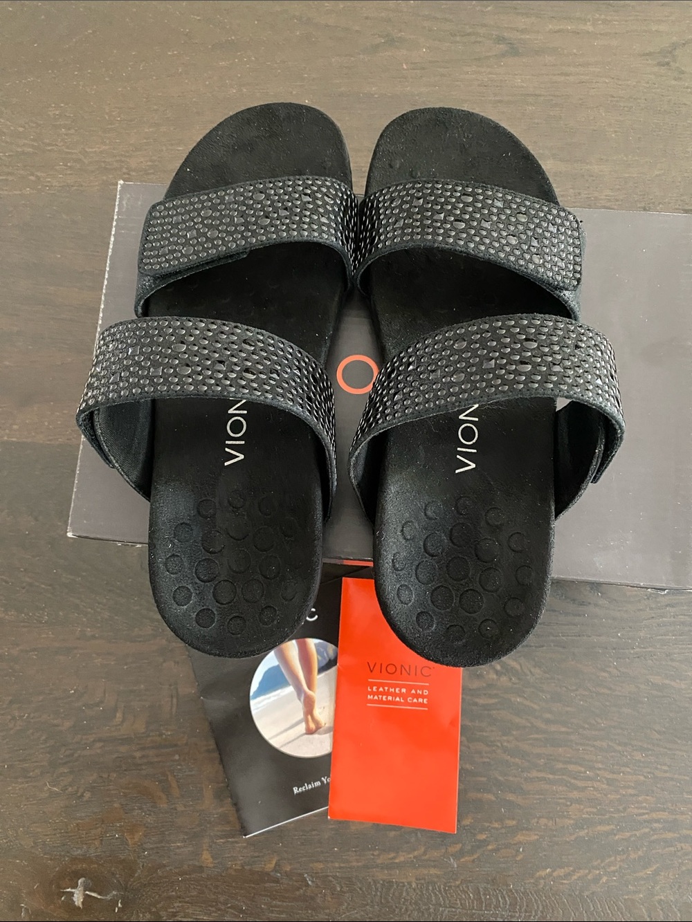 VIONIC - SAMOA BLACK SLIDE